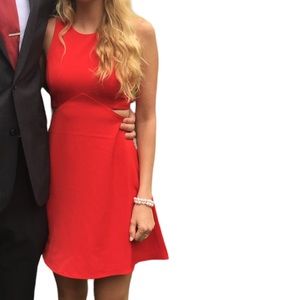 Red Express dress -worn once to a wedding